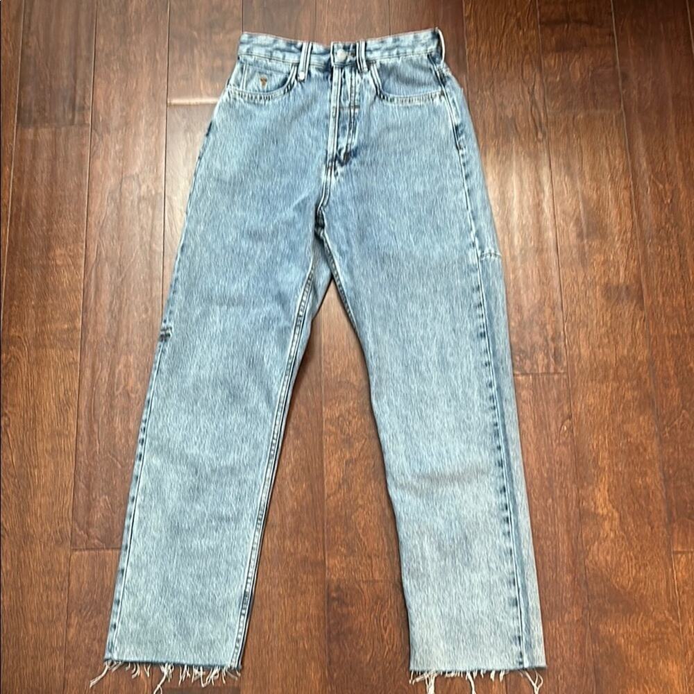 Thrills Women’s Paige 100% Organic Cotton Classic High-rise Blue Jeans, Size 4